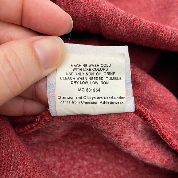 Champion US Open Hoodie Sweatshirt Red 2009 Championship Tennis Sporty Mens 2XL - Picture 9 of 10